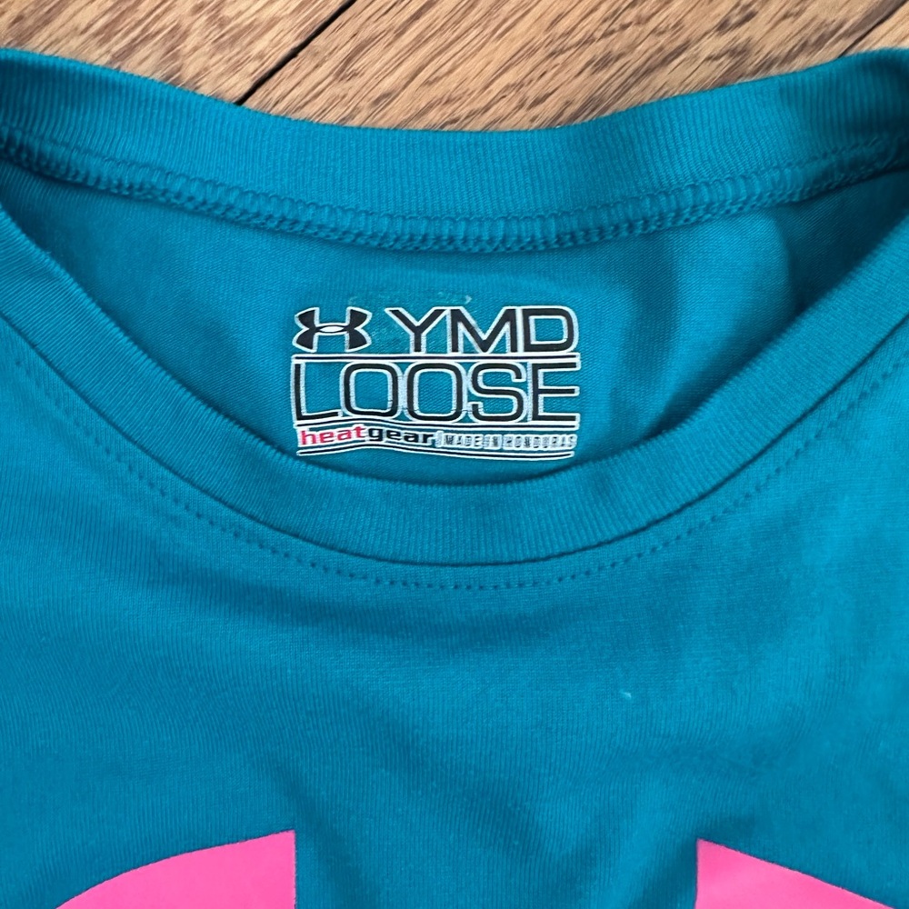 Girls under armour performance tee sz youth medium - Picture 2 of 3